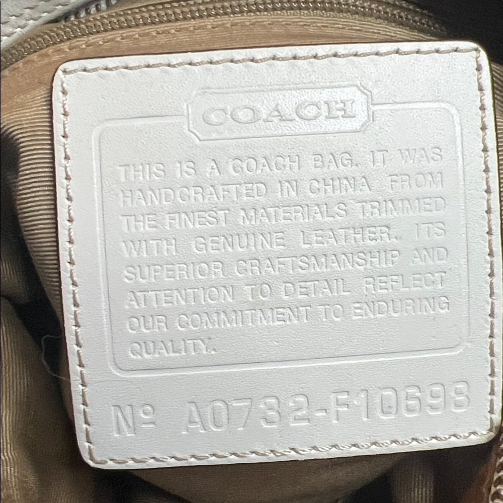Coach Hampton Hobo Shoulder Bag, with  scribble - Picture 10 of 10